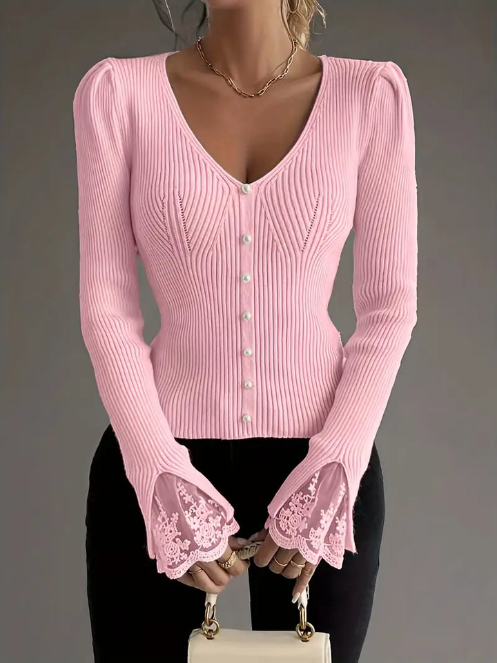 Charlotte Lace™ | Knit Top