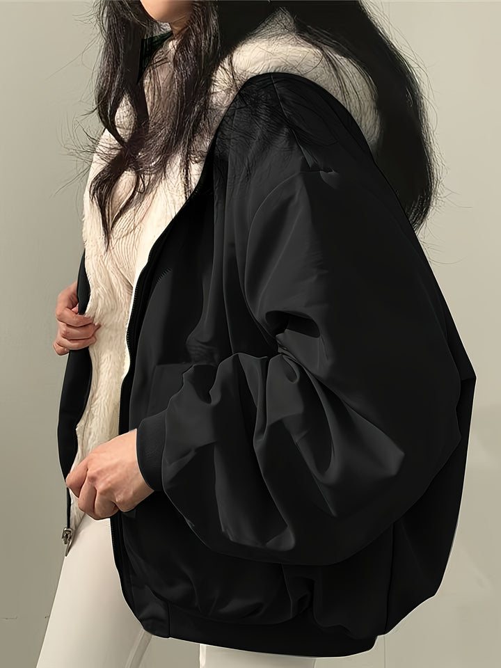 RevaLuxe™ | Reversible Hooded Coat