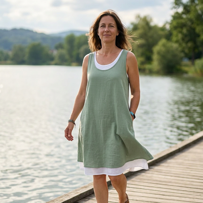 Grace Ellington™ | Airy Layered Dress