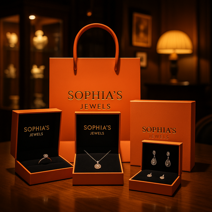 Three-Piece Floral Diamond Jewelry Set