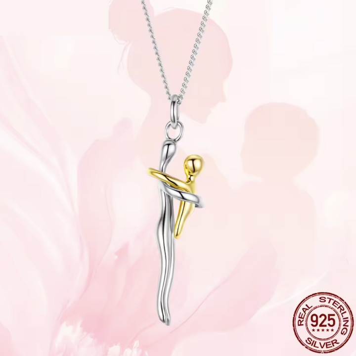 EternaBond™ | Silver-Plated Embrace Necklace