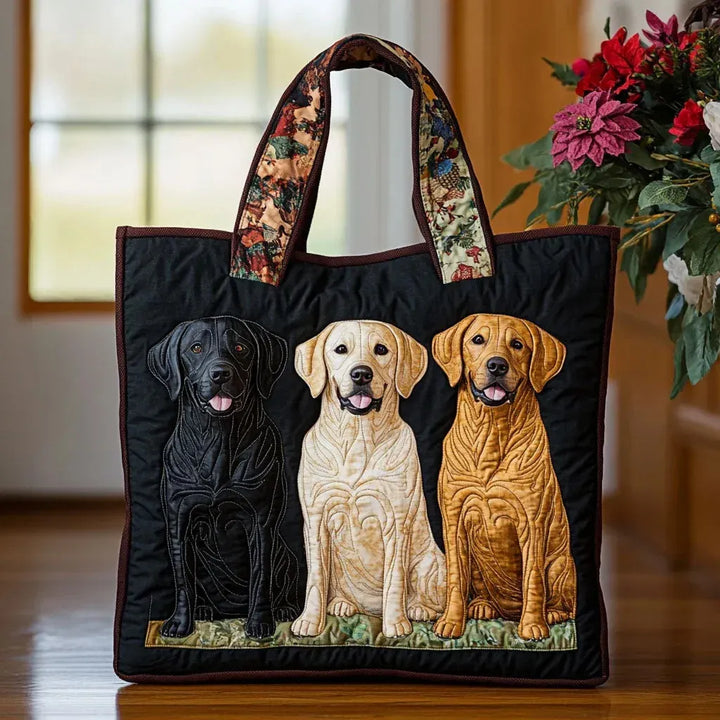 Artisan Tote - Three Labradors