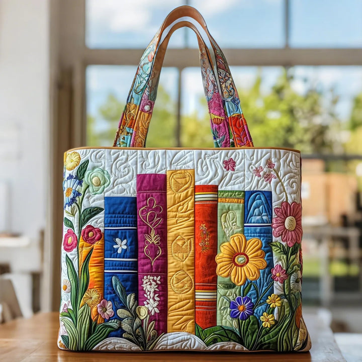 Artisan Tote - Floral Library