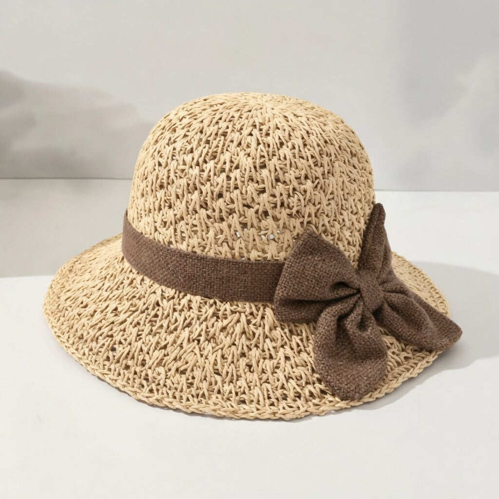 Eleanor Waverly™ | Elegant Summer Straw Hat