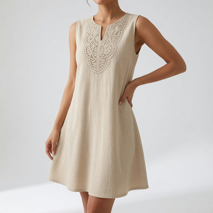 Clara Whitmore™ | Breezy Embroidered Dress