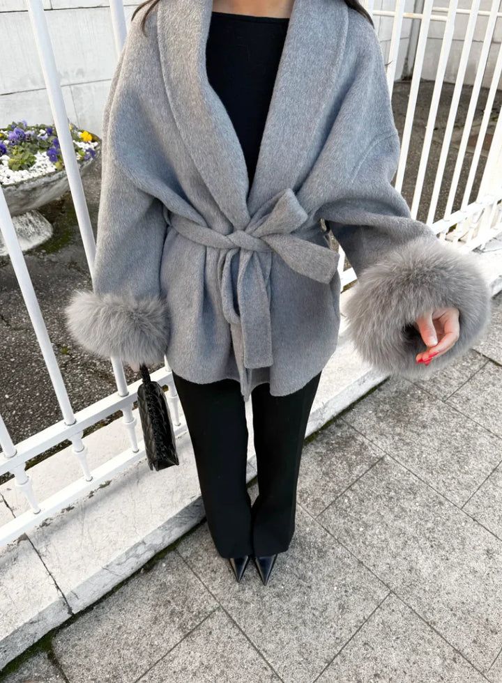 Belgravia™ | Refined Winter Belted Coat