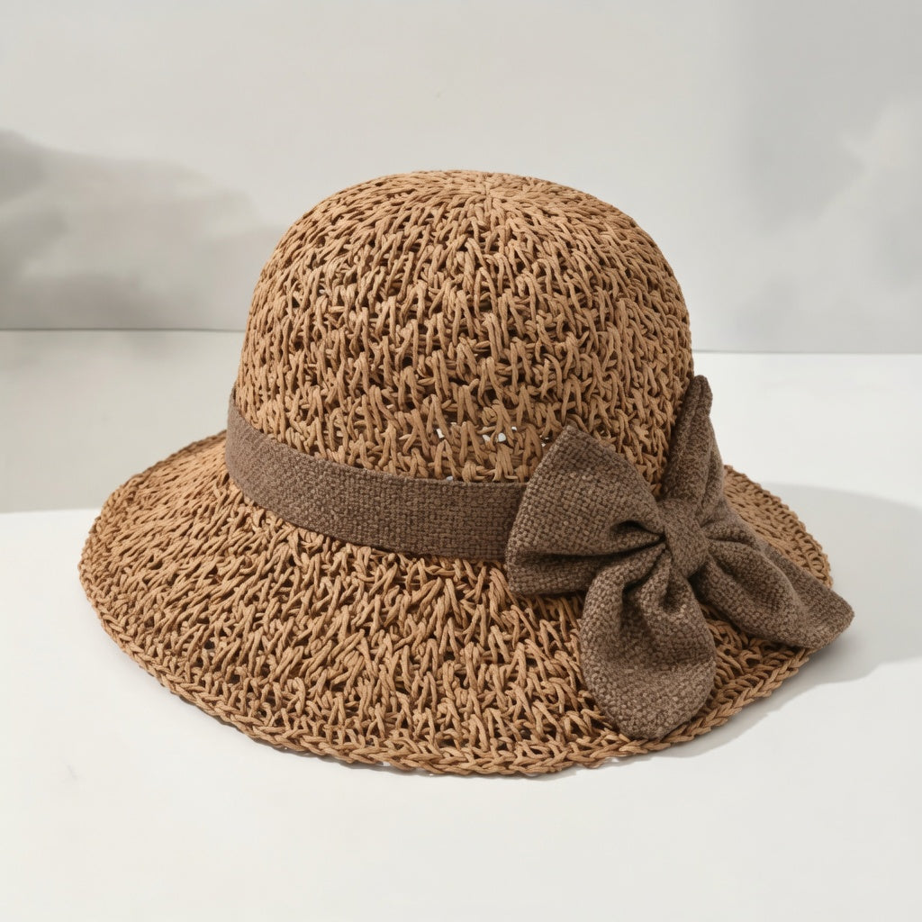 Eleanor Waverly™ | Elegant Summer Straw Hat