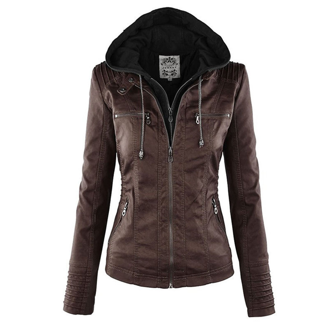 Marcelline™ | Classic Leather Jacket