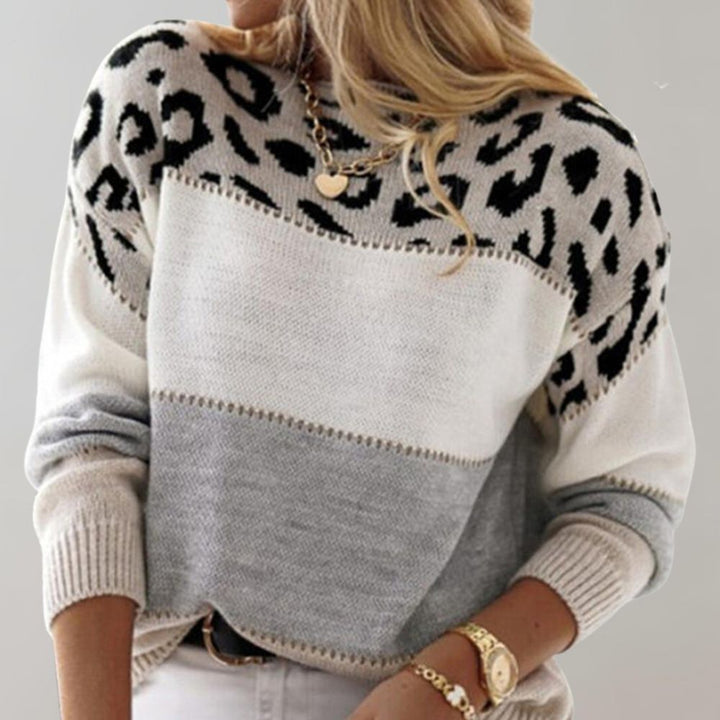Belvoir Luxe™ | Leopard Elegance Jumper