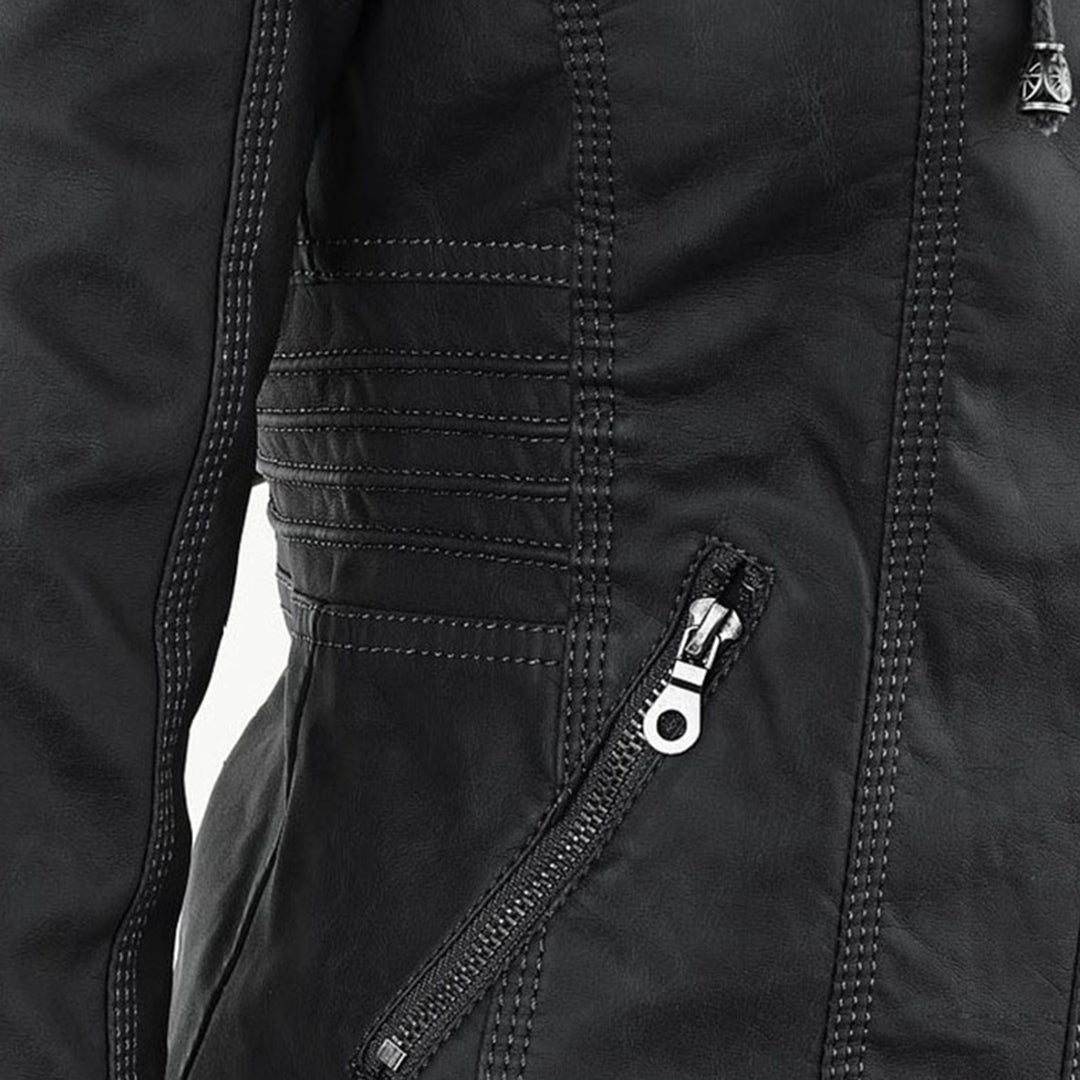 Marcelline™ | Classic Leather Jacket