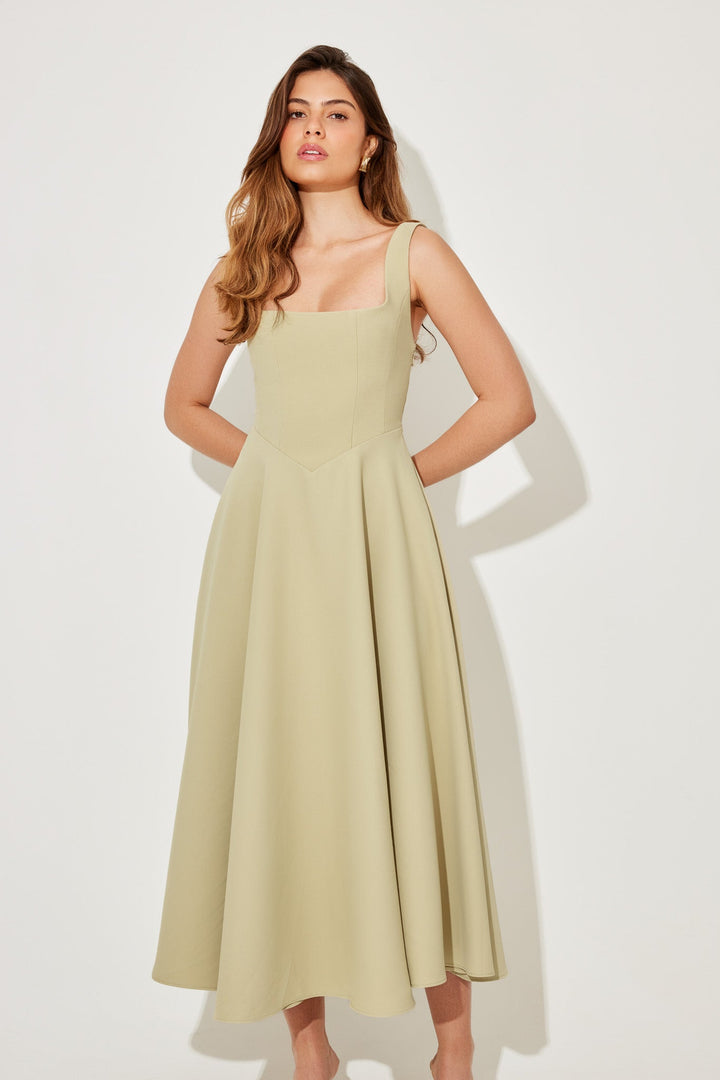 The Elise™ | Timeless Midi Dress