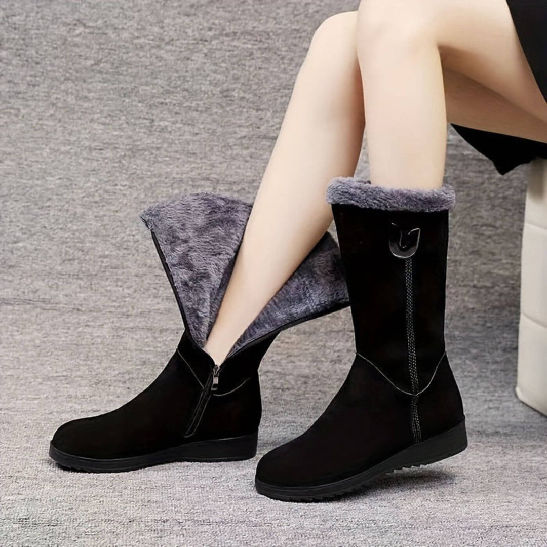 Machtel Luxe™ | Fleece-Lined Winter Boots