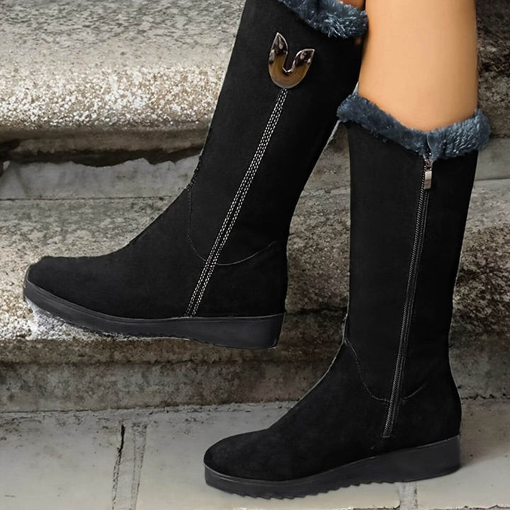 Machtel Luxe™ | Fleece-Lined Winter Boots
