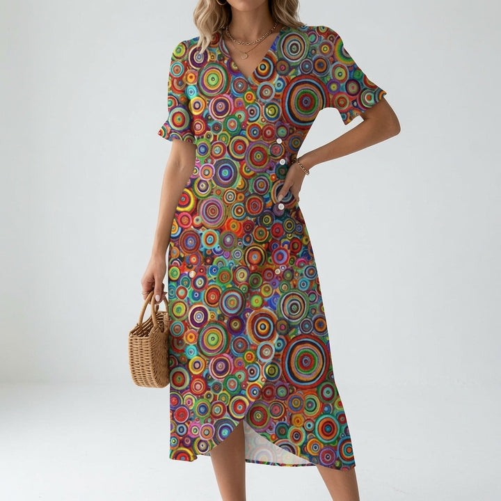 Lillian Ashcroft™ | Graceful Floral Midi Dress
