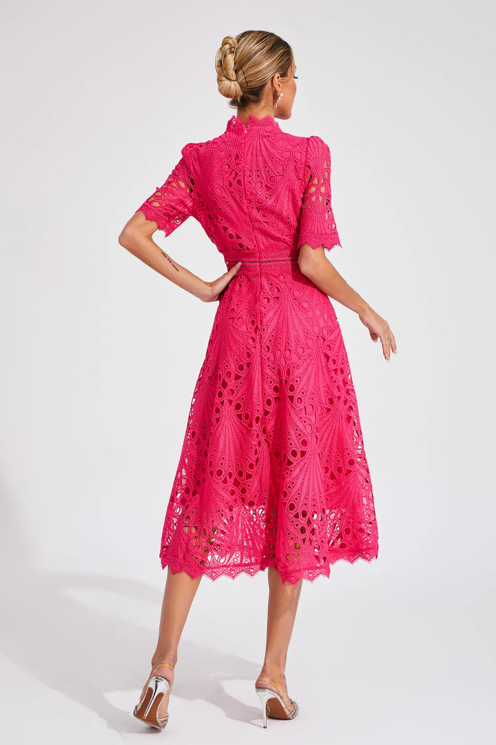 Lisandia Cut Out Midi Dress