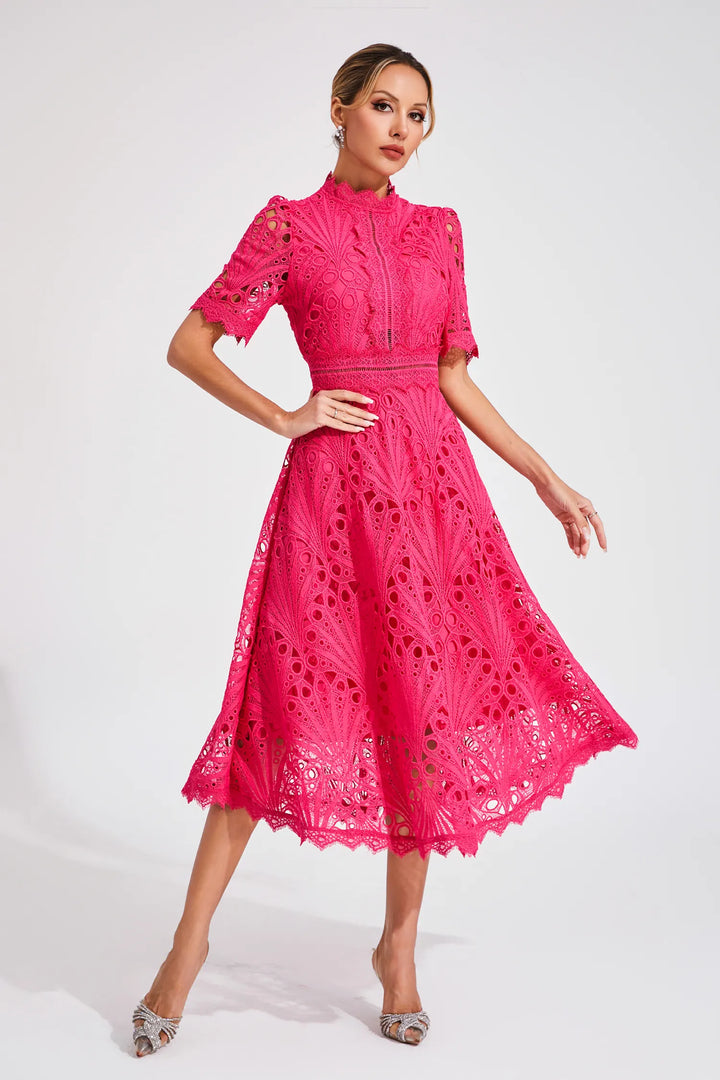 Lisandia Cut Out Midi Dress