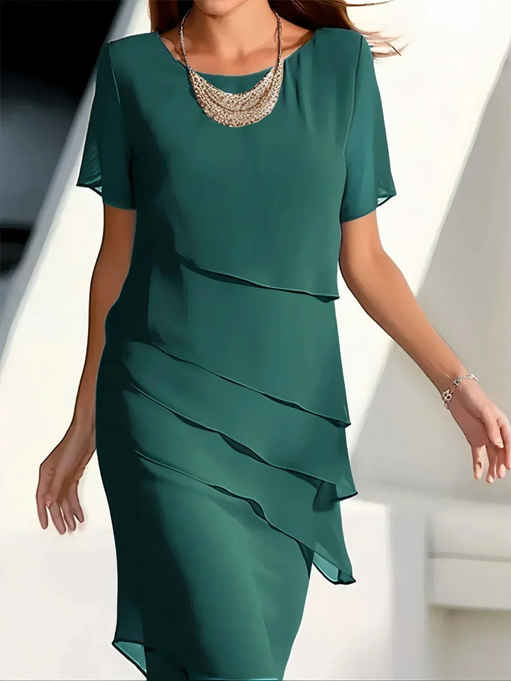 Eleanor Whitmore™ | Flattering Midi Dress