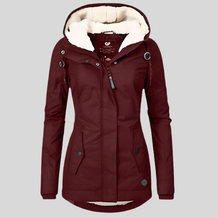 EvelynShield™ | Waterproof Longline Hooded Coat