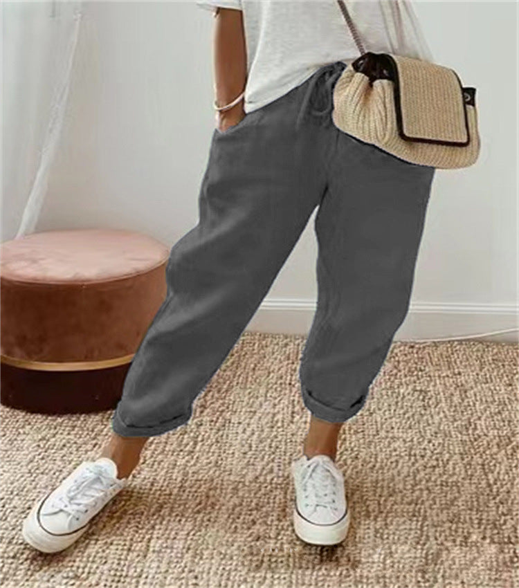 Clara Wellington™ | Pure Cotton Breeze Trousers