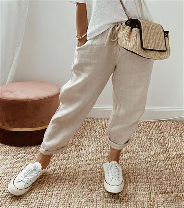 Clara Wellington™ | Pure Cotton Breeze Trousers
