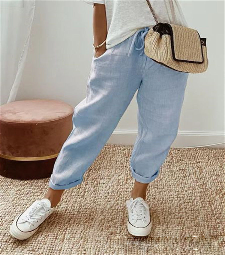 Clara Wellington™ | Pure Cotton Breeze Trousers