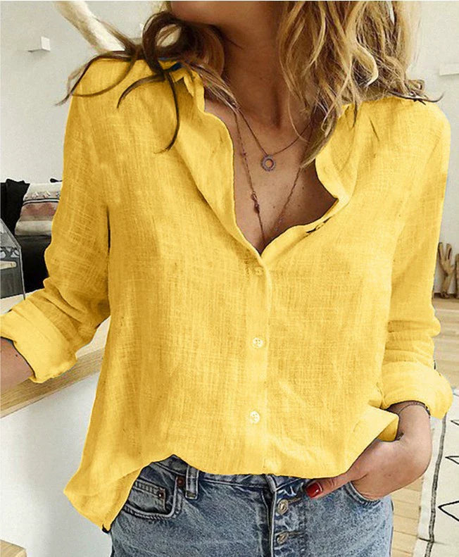 Aurélie Beaumont™ | Soft Cotton Blouse