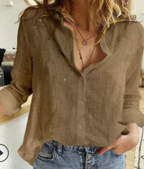 Aurélie Beaumont™ | Soft Cotton Blouse
