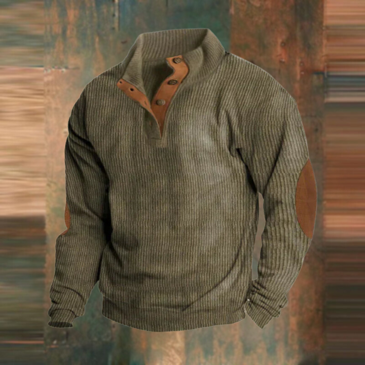 Clifton™ | Retro Button Sweater