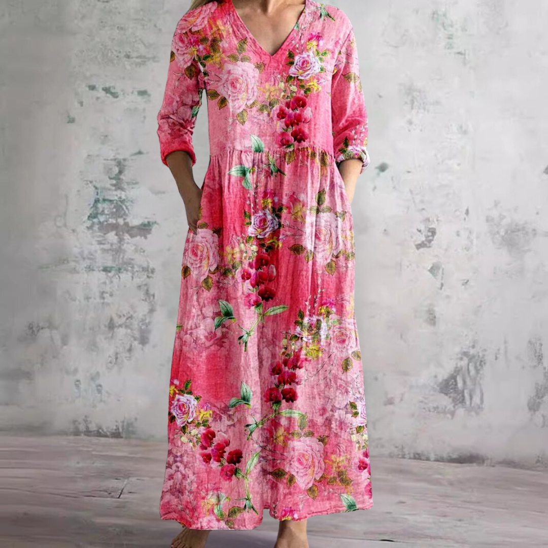 Willow Grace™ | Floral Summer Dress