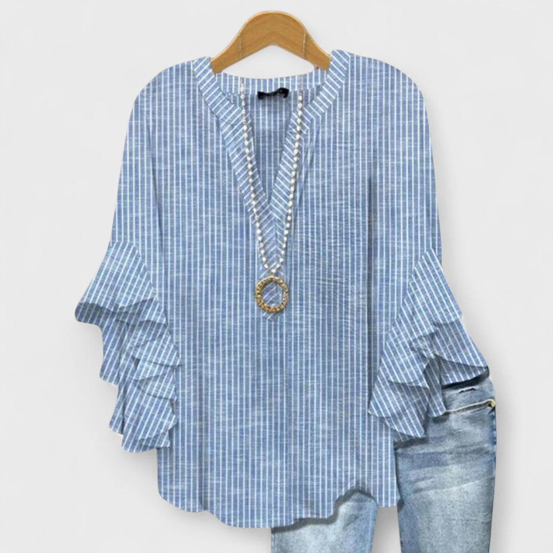Elara™ | Bloom Essence Blouse