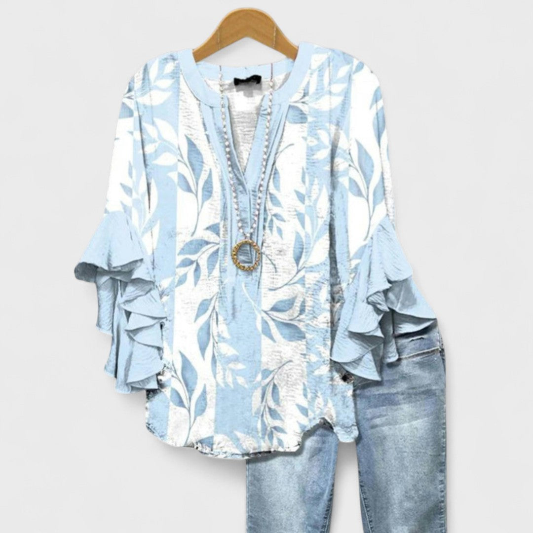 Elara™ | Bloom Essence Blouse