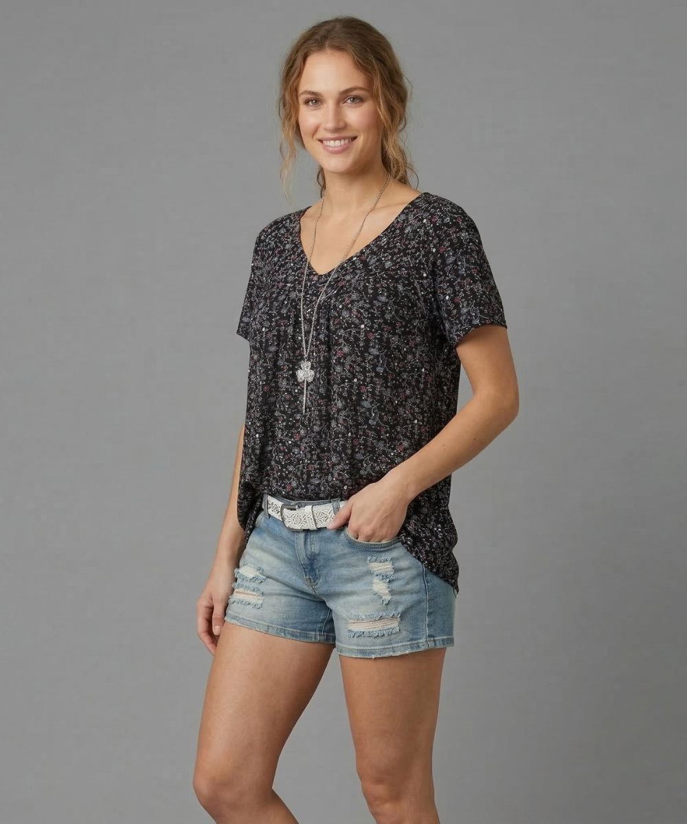 Amelia Hartwell™ | Soft Flow Tee