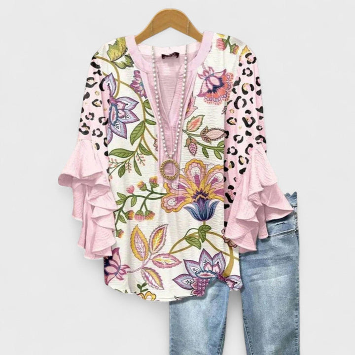 Elara™ | Bloom Essence Blouse