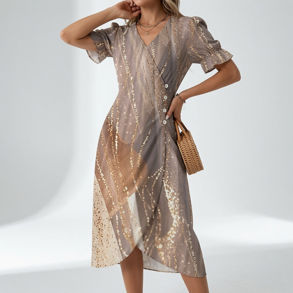 Lillian Ashcroft™ | Graceful Floral Midi Dress