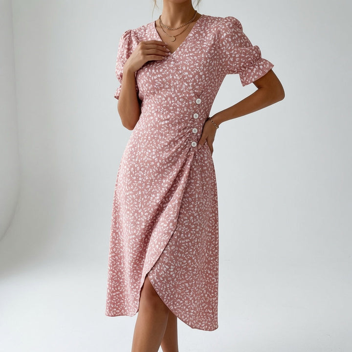 Lillian Ashcroft™ | Graceful Floral Midi Dress