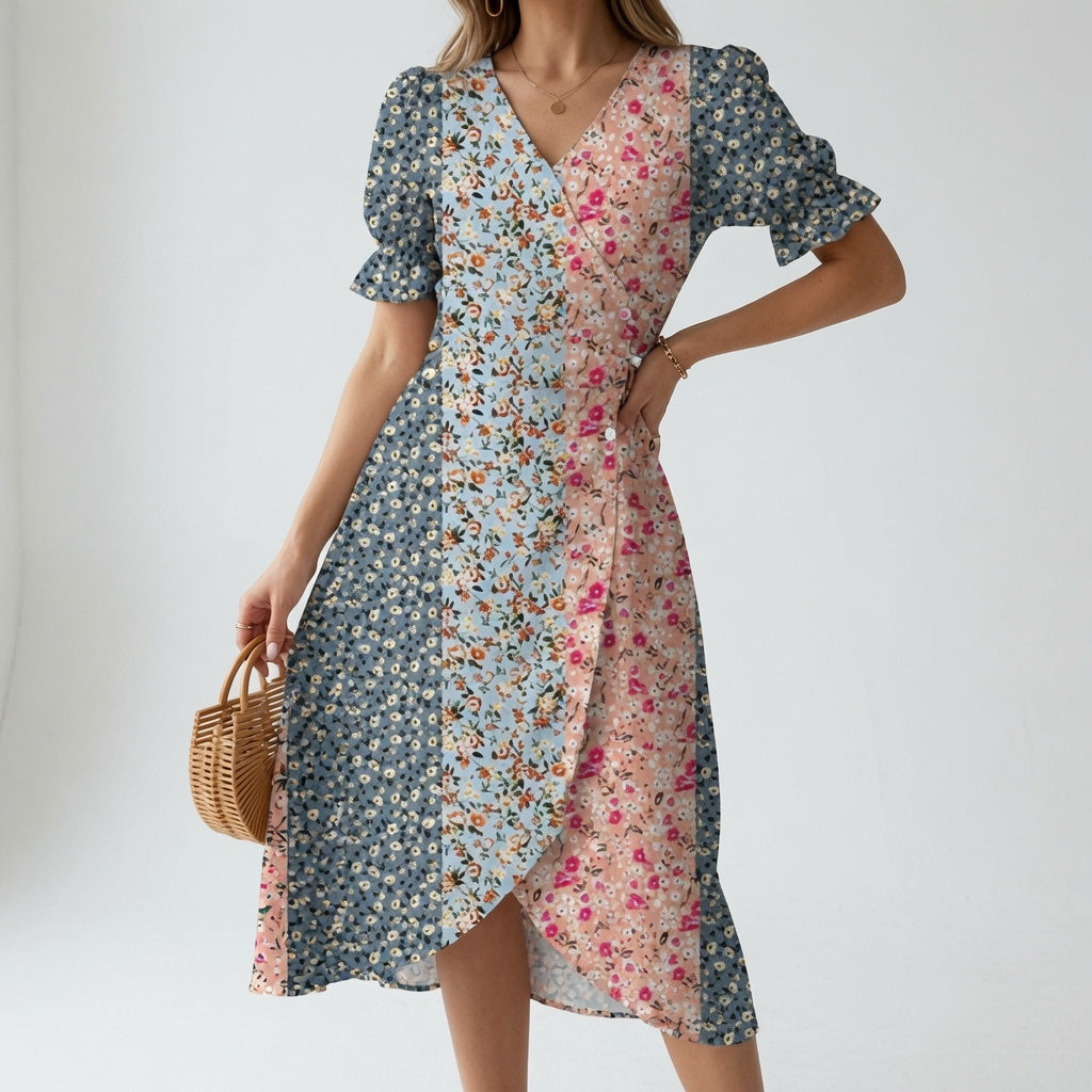 Lillian Ashcroft™ | Graceful Floral Midi Dress