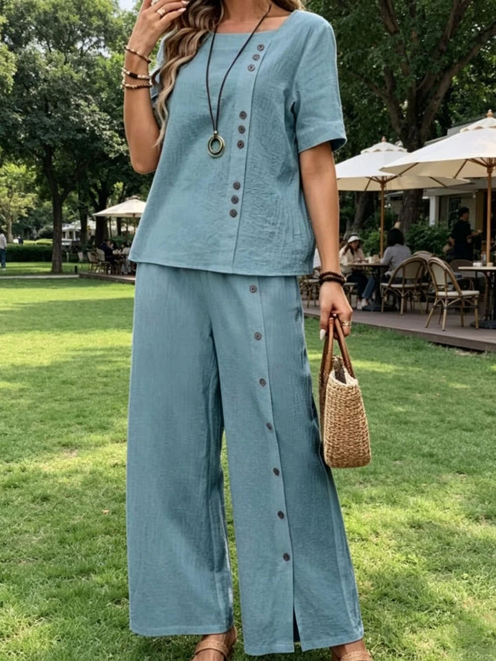 Amélie™ | Elegant Linen Blend Set