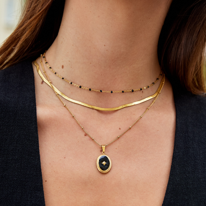 Gold Snake Chain Necklace