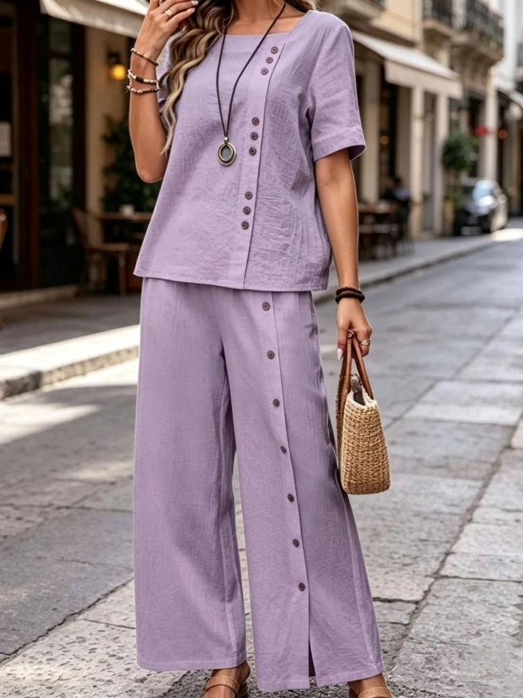 Amélie™ | Elegant Linen Blend Set