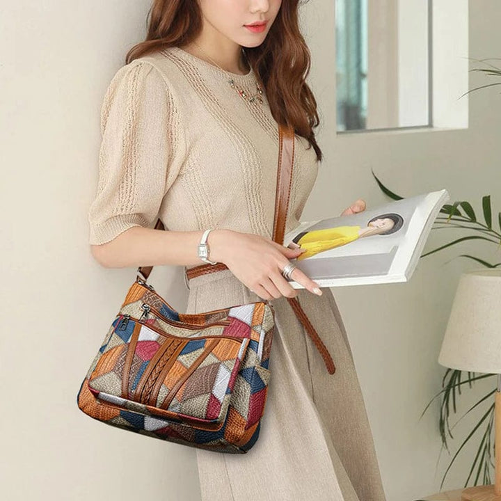 Maribel™ | Mosaic Patchwork Handbag