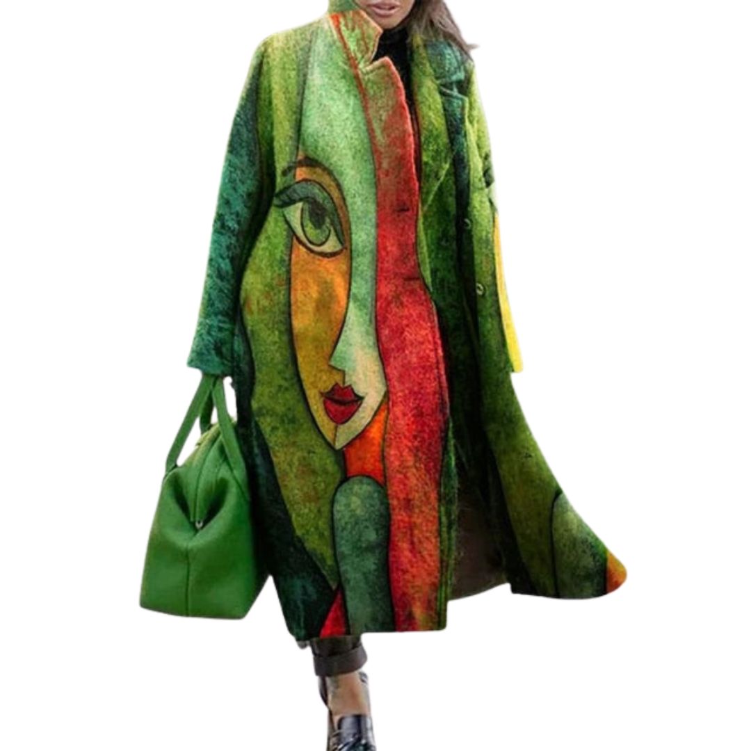 Camden Luxe™ | Oversized Check Wool Coat