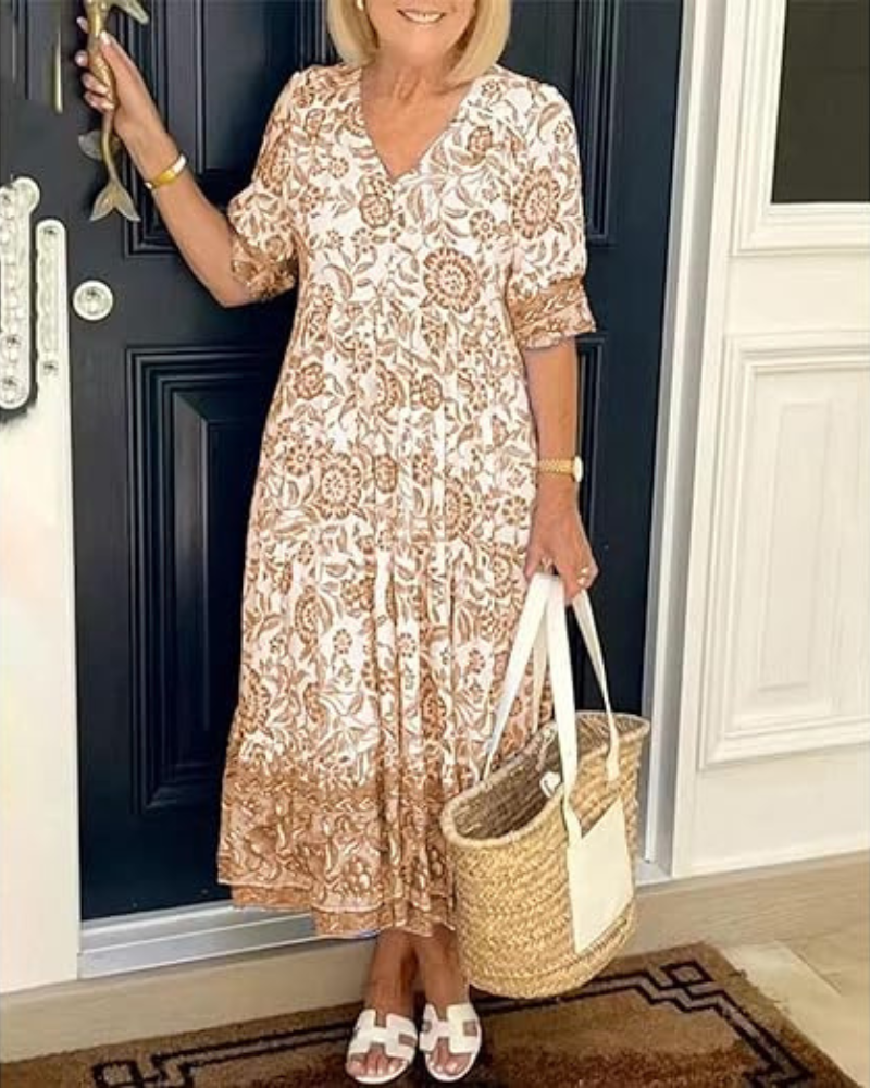 Lydia | Breezy Floral Day Dress