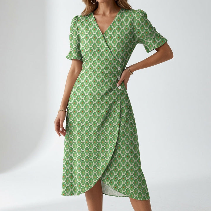 Lillian Ashcroft™ | Graceful Floral Midi Dress
