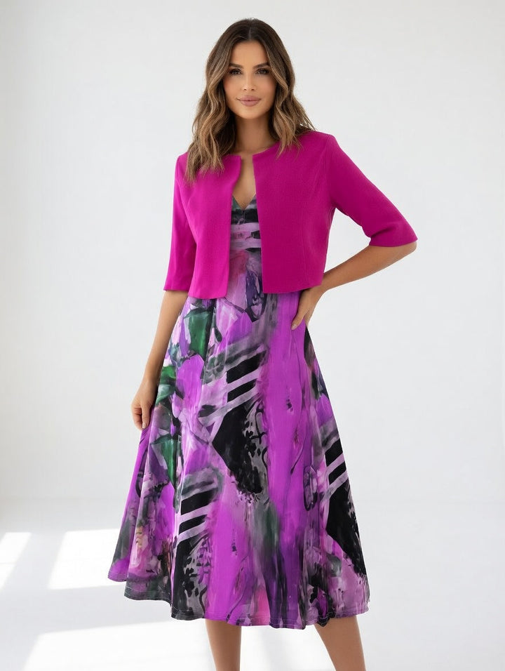 Helena Marlowe™ | Elegant Two-Piece Dress Set