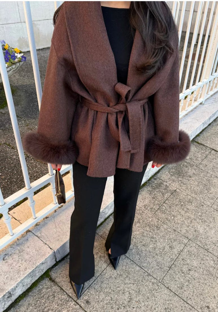 Belgravia™ | Refined Winter Belted Coat