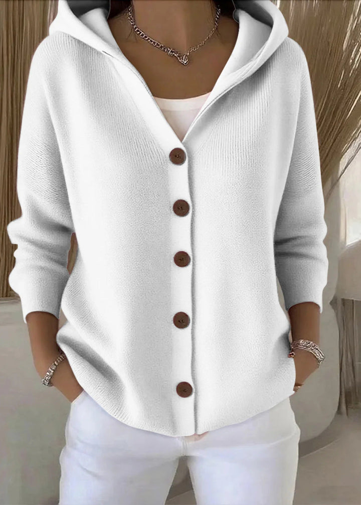 Zoey™ | Elegant Knit Hooded Cardigan