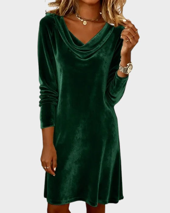 The Aurelia™ | Velvet Dress