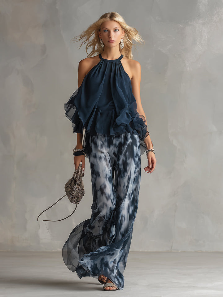 Louise™ | Elegant Chiffon Set