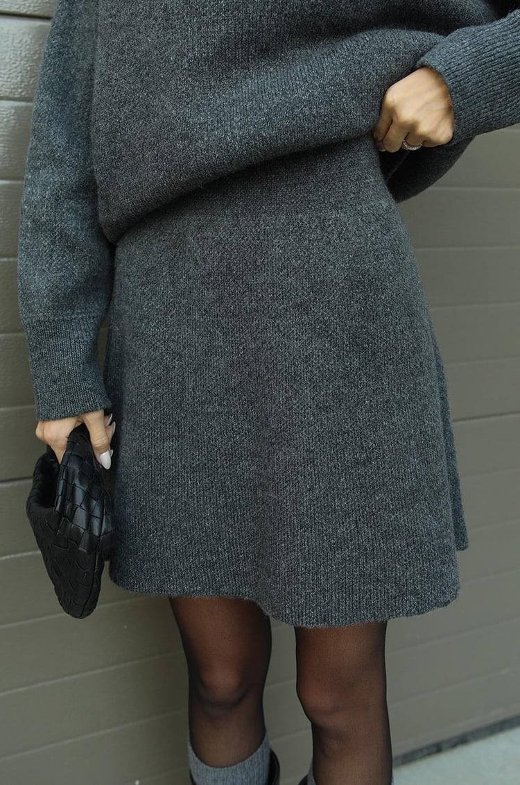 Mariela Luxe™ | Knitted Jumper & Skirt Set