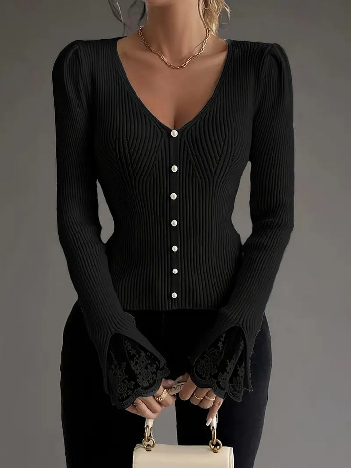 Charlotte Lace™ | Knit Top
